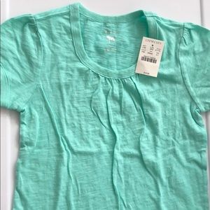 NWT Crewcuts Tee T shirt aqua sz 6 / 7